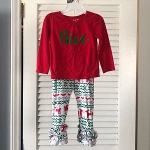 “Nice” toddle girl Christmas outfit